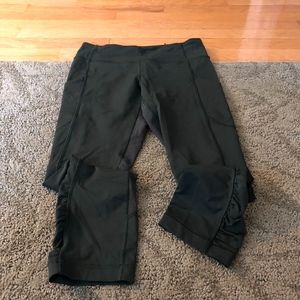 Lululemon Size 8 Leggings Camp Green!